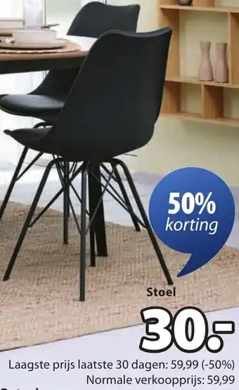 Jysk KLARUP stoelen aanbieding