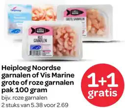 Spar Heiploeg Noordse garnalen of Vis Marine grote of roze garnalen aanbieding
