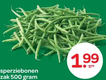 Spar Sperziebonen aanbieding