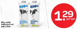 Spar Bio+ melk halfvol of vol aanbieding