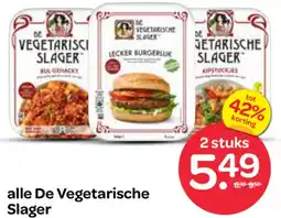 Spar Alle De Vegetarische Slager aanbieding