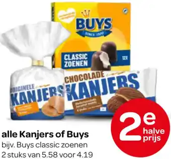 Spar Alle Kanjers of Buys aanbieding