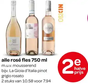 Spar Alle rosé aanbieding
