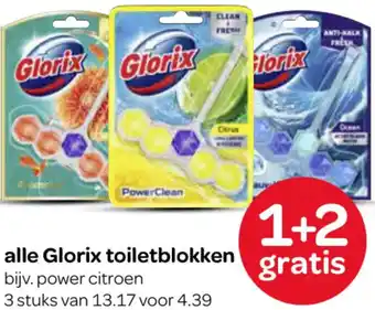 Spar Alle Glorix toiletblokken aanbieding