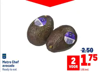 Makro Metro Chef avocado aanbieding
