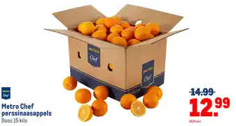 Makro Metro Chef perssinaasappels aanbieding