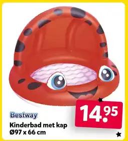 Intertoys Bestway Kinderbad met kap aanbieding