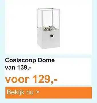 Tuinmeubelland Cosiscoop dome aanbieding