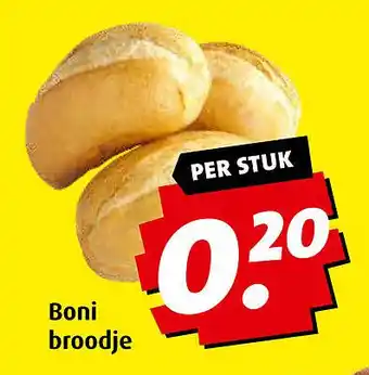 Boni Boni broodje aanbieding