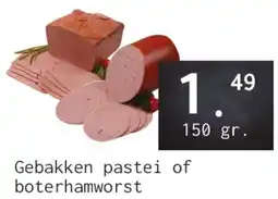 Naanhof Gebakken pastei of boterhamworst aanbieding