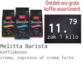 Naanhof Melitta Barista aanbieding