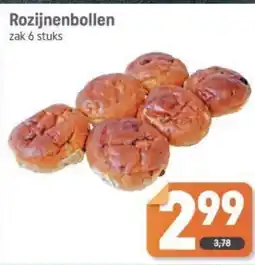 Dagwinkel Rozijnenbollen aanbieding