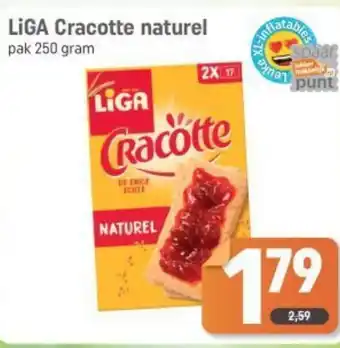 Dagwinkel LIGA Cracotte naturel aanbieding