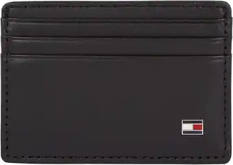 Amazon Tommy Hilfiger heren portemonnee eton leer, zwart (zwart), OS aanbieding