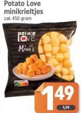Dagwinkel Potato Love minikrieltjes aanbieding