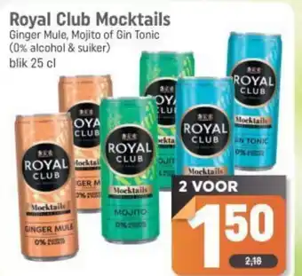 Dagwinkel Royal Club Mocktails aanbieding