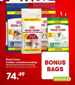 Pets Place Royal Canin honden- en kattenvoeding aanbieding