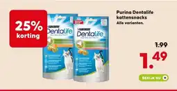 Pets Place Purina Dentalife kattensnacks aanbieding