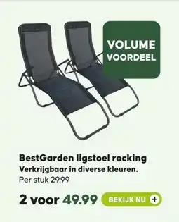 Pets Place BestGarden ligstoel rocking aanbieding