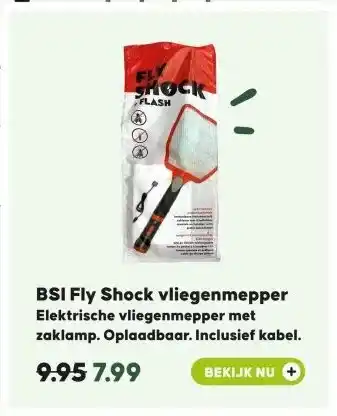 Pets Place BSI Fly Shock vliegenmepper aanbieding