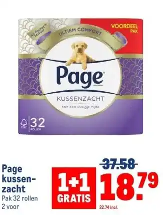 Makro Page 99 kussenzacht aanbieding