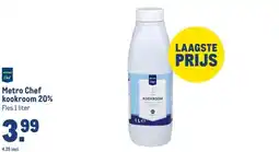 Makro Metro Chef kookroom 20% aanbieding