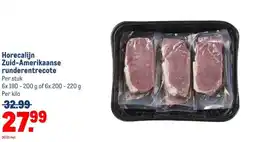 Makro Horecalijn Zuid-Amerikaanse runderentrecote aanbieding