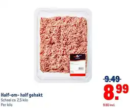 Makro Half-om-half gehakt aanbieding