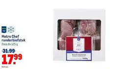 Makro Metro Chef runderbiefstuk aanbieding