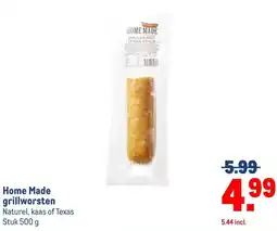 Makro Home Made grillworsten aanbieding
