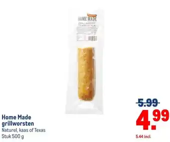 Makro Home Made grillworsten aanbieding