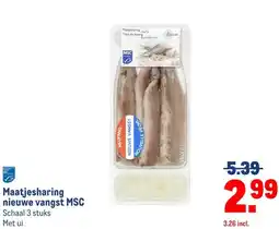 Makro Maatjesharing nieuwe vangst MSC aanbieding