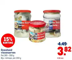 Makro Ouwehand visconserven aanbieding