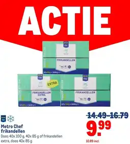 Makro Metro Chef frikandellen aanbieding