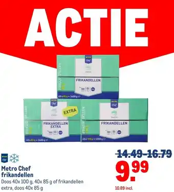 Makro Metro Chef frikandellen aanbieding