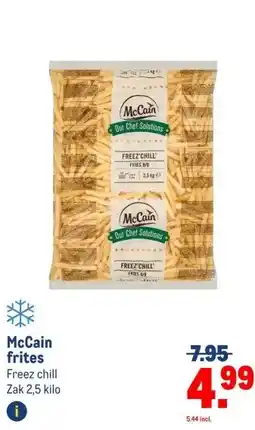 Makro McCain frites aanbieding