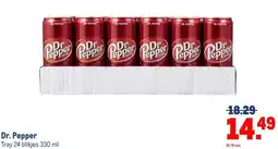 Makro Dr. Pepper aanbieding