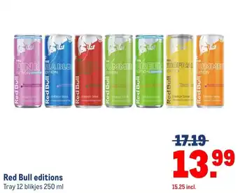 Makro Red Bull editions aanbieding