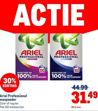 Makro Ariel Professional waspoeder aanbieding
