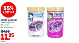 Makro Vanish oxi action aanbieding