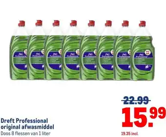 Makro Dreft Professional original afwasmiddel aanbieding