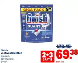 Makro Finish vaatwastabletten aanbieding