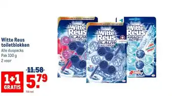 Makro Witte Reus toiletblokken aanbieding