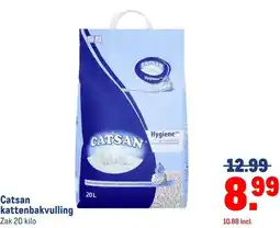 Makro Catsan kattenbakvulling aanbieding