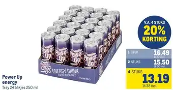 Makro Power Up energy aanbieding