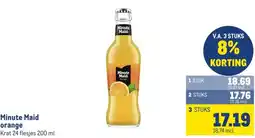 Makro Minute Maid orange aanbieding