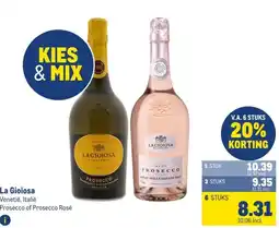 Makro La Gioiosa aanbieding