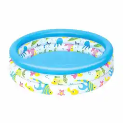 Intertoys Bestway Ocean Life kinderbad - 102 cm aanbieding