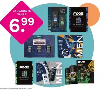 DA CADEAUSETS VANAF aanbieding