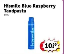 Kruidvat Hismile Blue Raspberry Tandpasta aanbieding